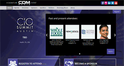 Desktop Screenshot of cioaustinsummit.com